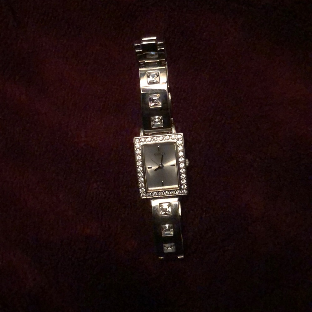 Guess watch silver